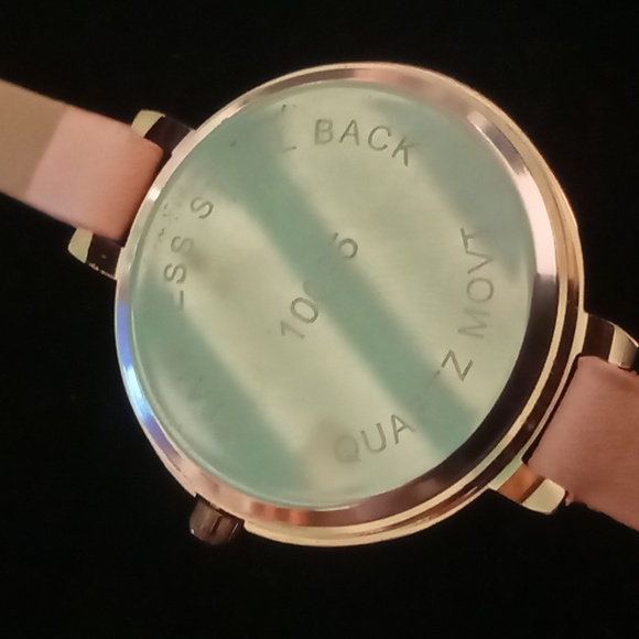 Jessica Carlyle elephant watch Stainless steel back pink thin leather band - Picture 6 of 8